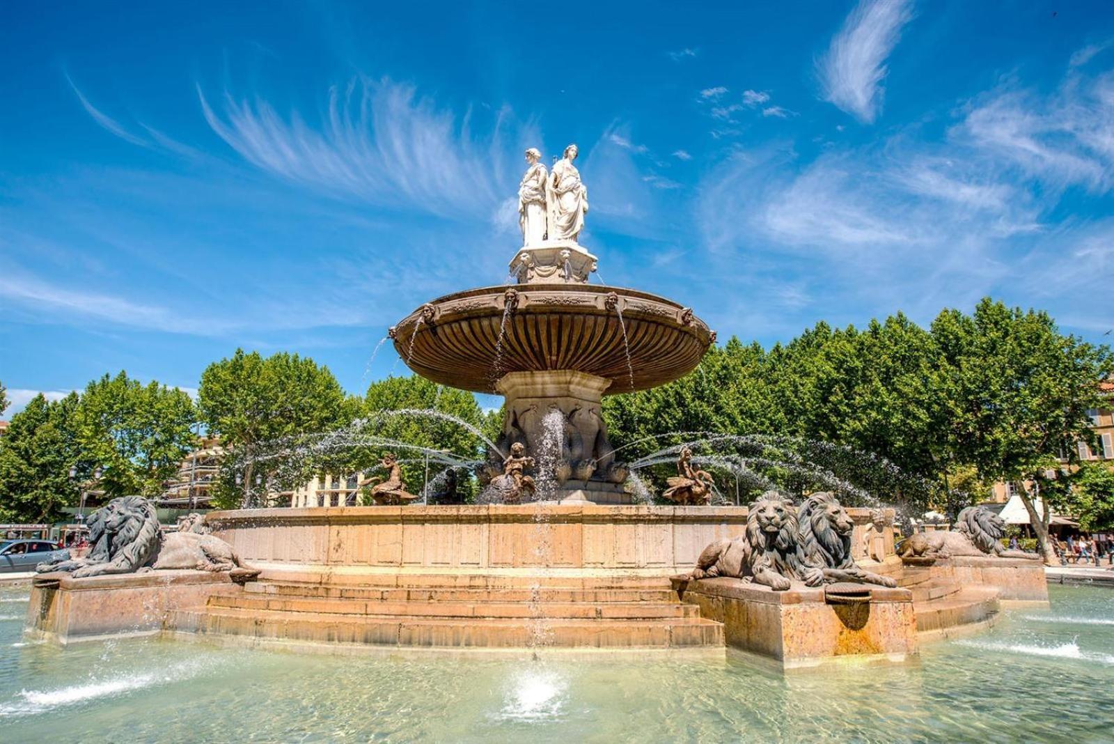 L'Amandier - Joli Appartement T3 Neuf Centre Ville A 2 Pas De La Rotonde Mirabeau Et Des Allees Provencales Aix-en-Provence Kültér fotó